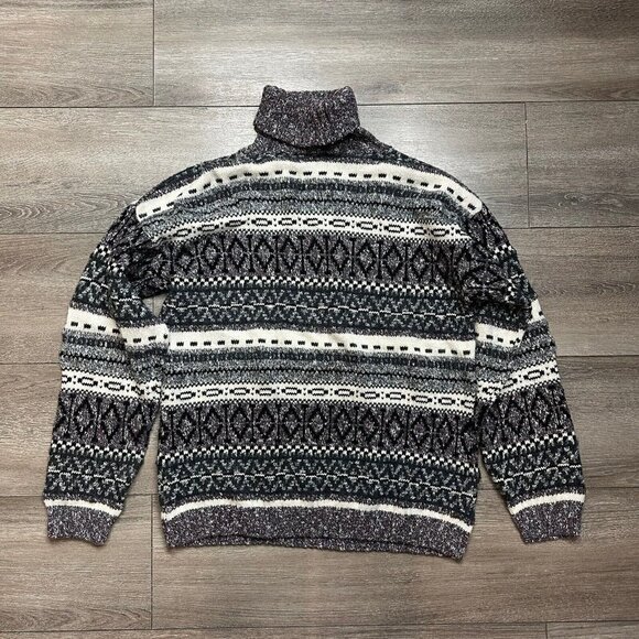 Vtg 90s Carly Blake Knit Pullover Sweater Size L Acrylic Blend Made In USA - Picture 2 of 5